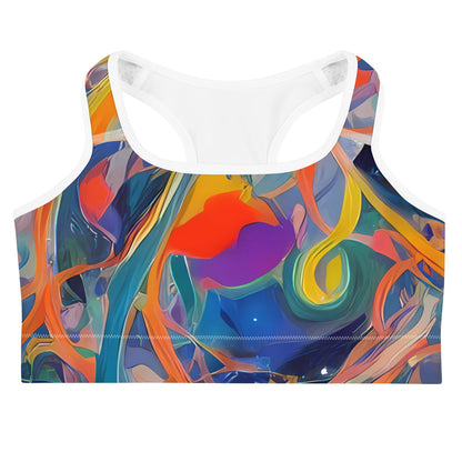 Sports Bra - Vivid Tangle