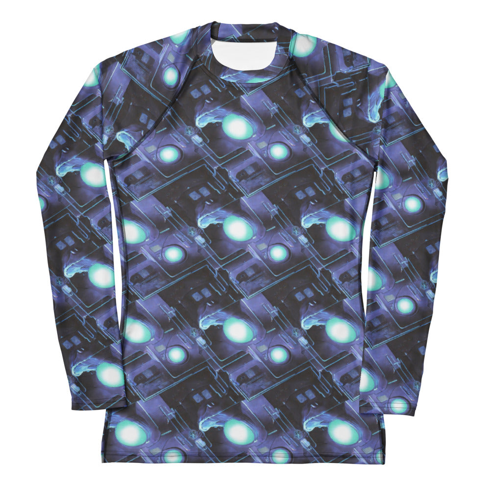 Women's Rash Guard - Galactic Circuit