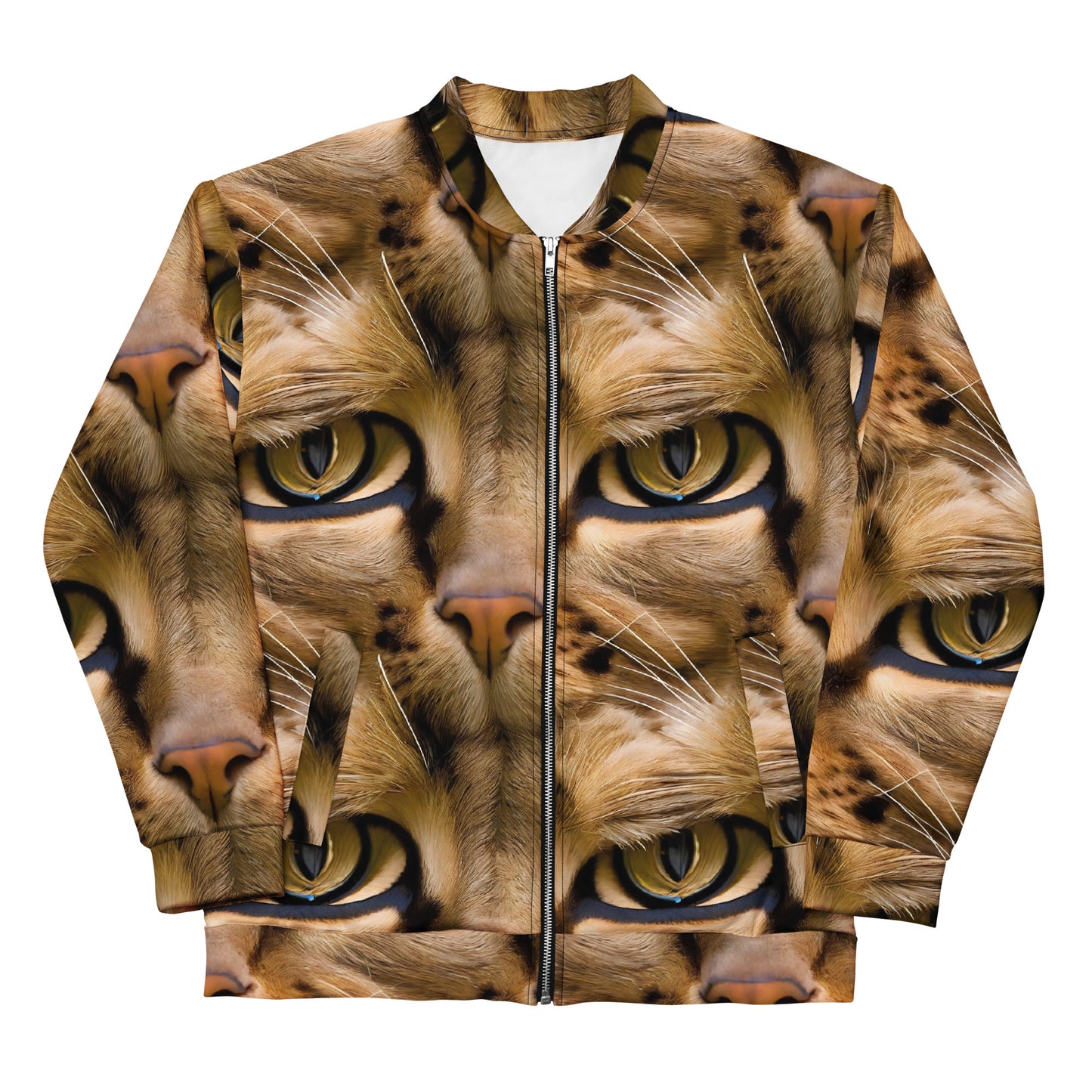 Bomber Jacket - Feline Whisper