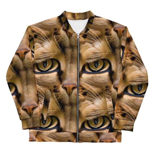 Bomber Jacket - Feline Whisper