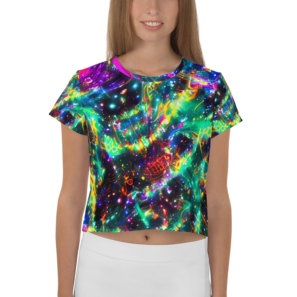 Women's Crop Tee - Blythe Nebula