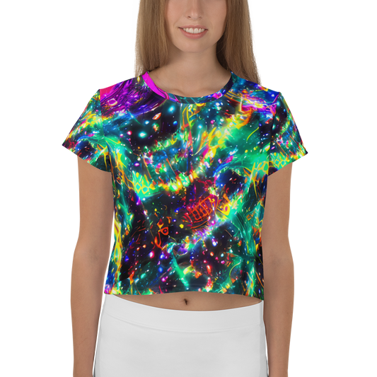 Women's Crop Tee - Blythe Nebula