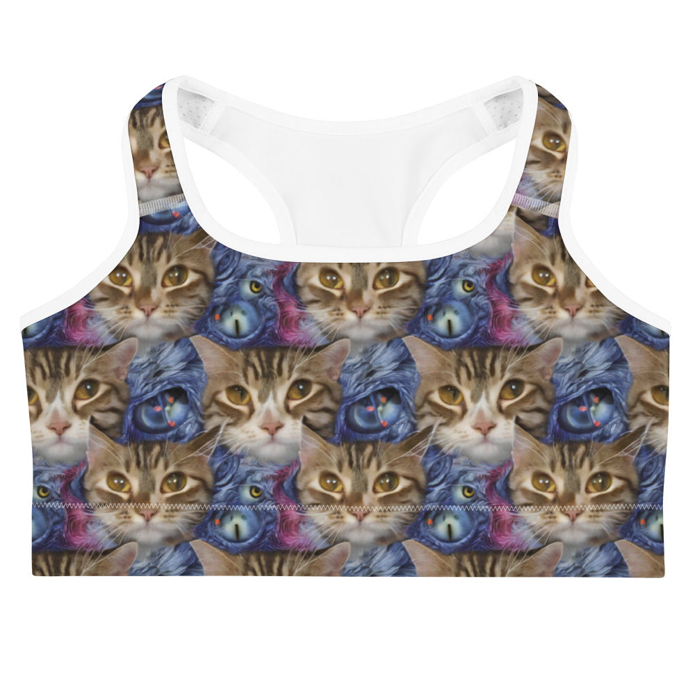 Sports Bra - Feline Fantasy