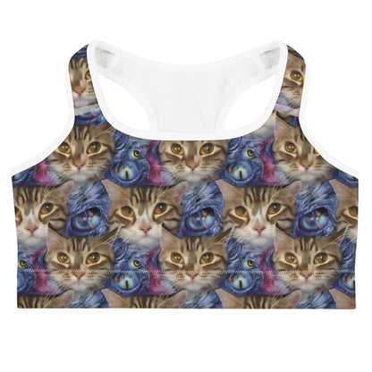 Sports Bra - Feline Fantasy