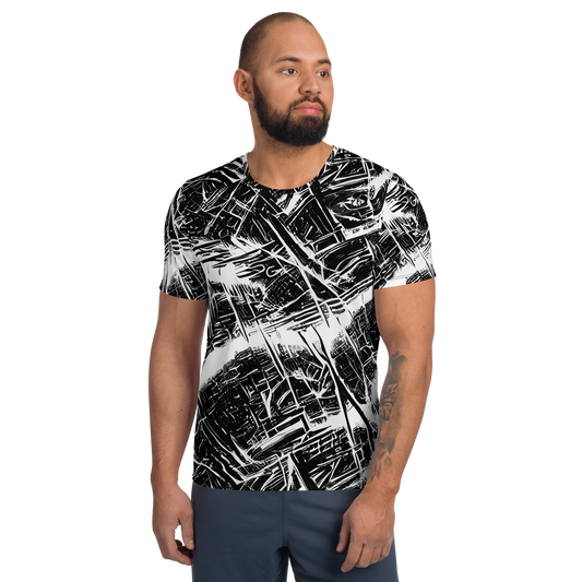 Men's Athletic T-Shirt - Ferriss Fractals