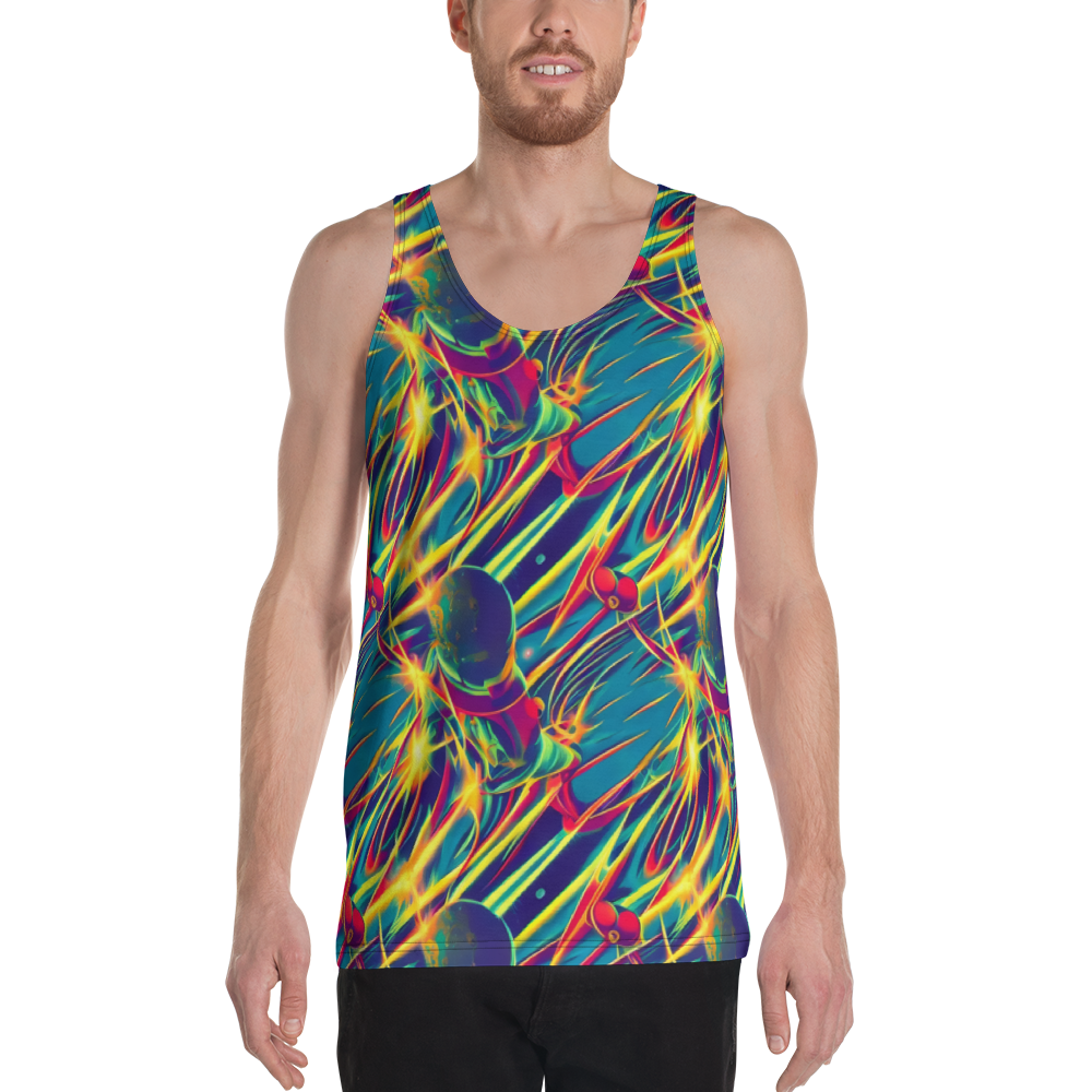 Men's Tank Top - Cosmic Inferno