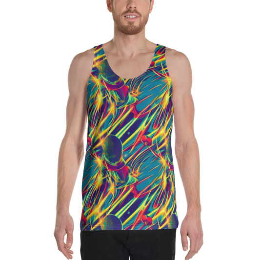 Men's Tank Top - Cosmic Inferno