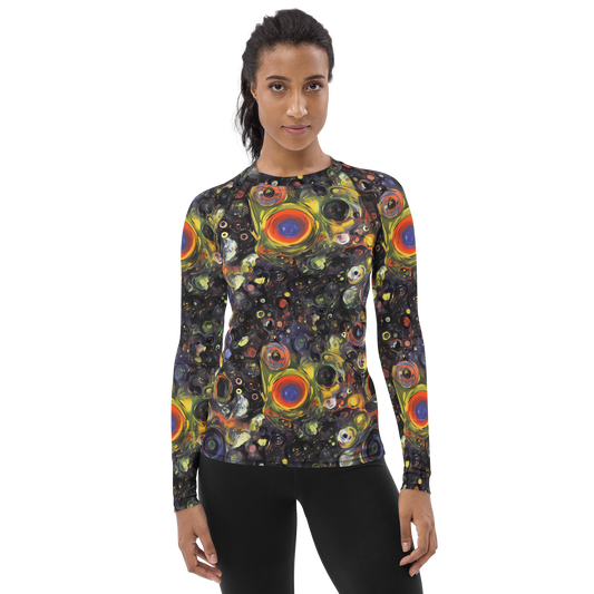 Women's Rash Guard - Stellar Spin