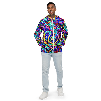 Men's Windbreaker - Fynesian Galaxy