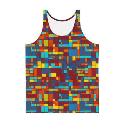 Men's Tank Top - Astral Grid