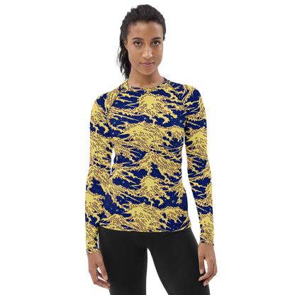 Women's Rash Guard - Celestial Ridge