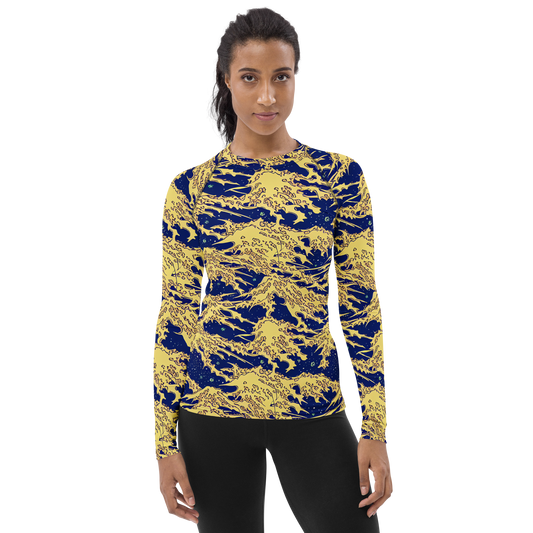 Women's Rash Guard - Celestial Ridge