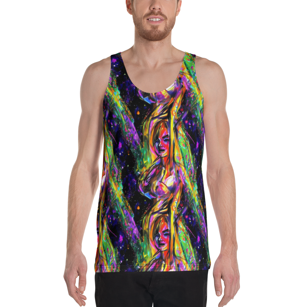 Men's Tank Top - Galactic Flamenco