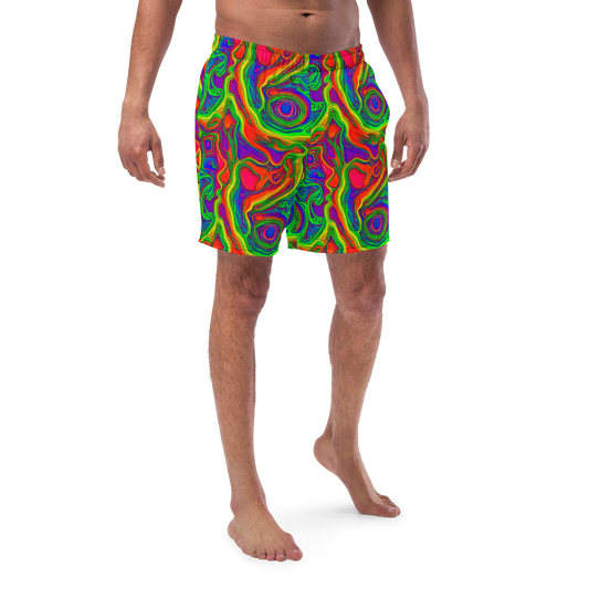 Swim Trunks - Psychedelic Waves