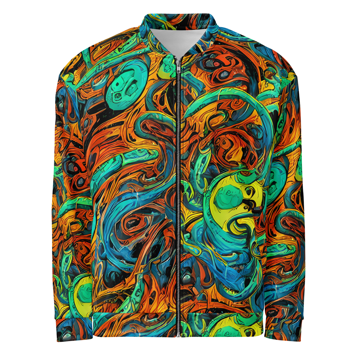 Bomber Jacket - Flaming Mirage