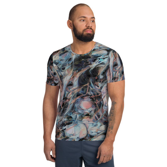 Men's Athletic T-Shirt - Daydream Cascade