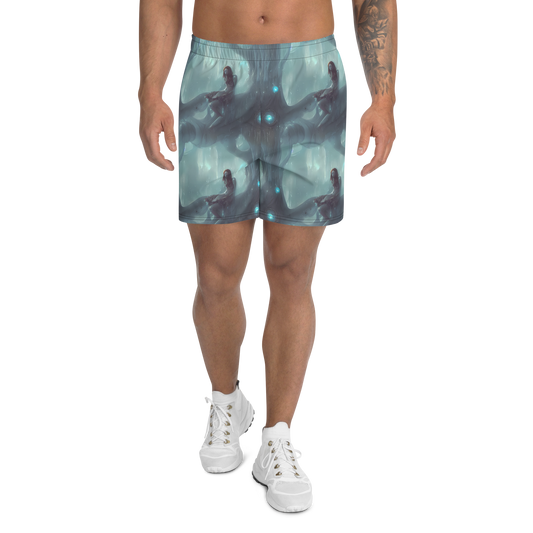 Men's Athletic Shorts - Liquid Serenity