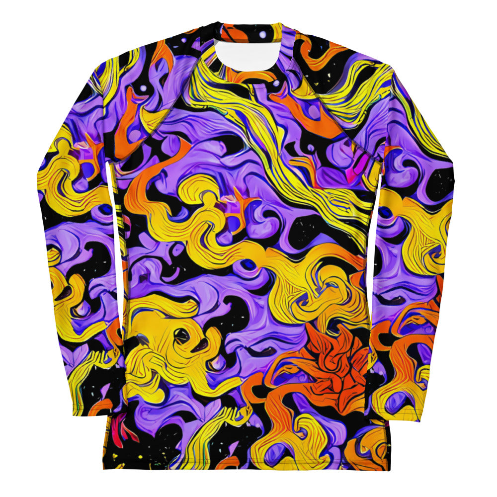 Women's Rash Guard - Bosschaert Swirl