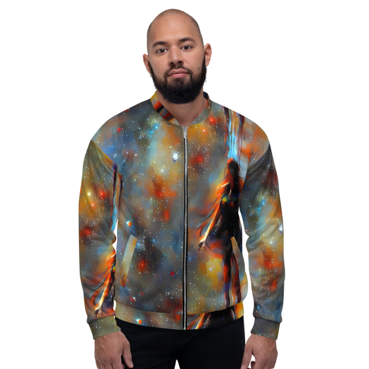 Bomber Jacket - Brush Nebula