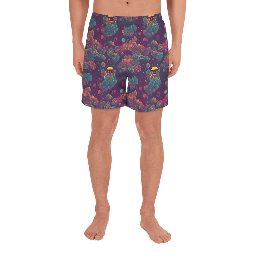 Men's Athletic Shorts - Nebula Dreamscape