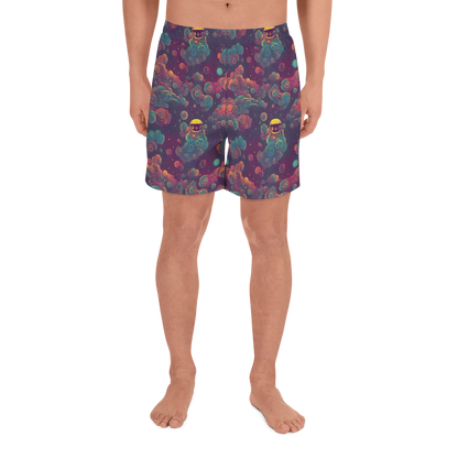 Men's Athletic Shorts - Nebula Dreamscape