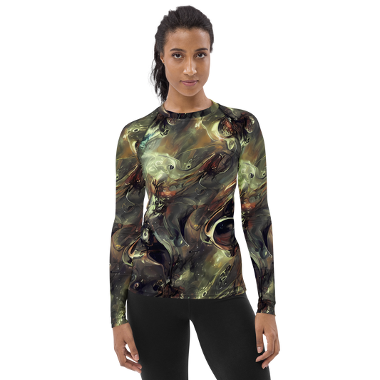 Women's Rash Guard - Chaos Crescendo