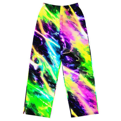 Wide-Leg Pants - Chromatic Surge