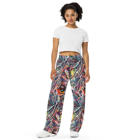 Wide-Leg Pants - Prismatic Reverie