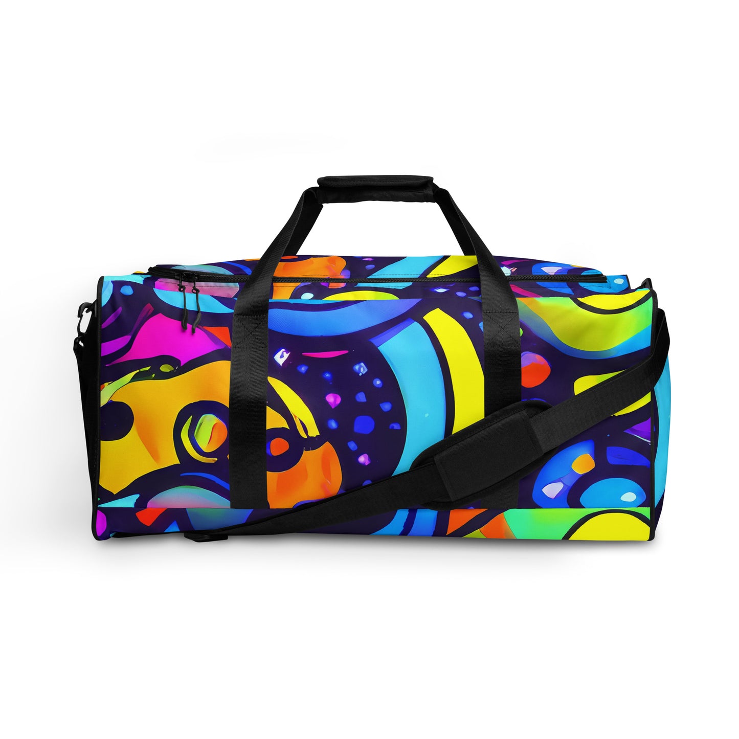 Duffle Bag - Neon Graffscape