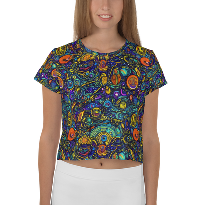 Women's Crop Tee - Vasnetsov Vortex