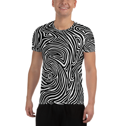 Men's Athletic T-Shirt - Vortex Veins