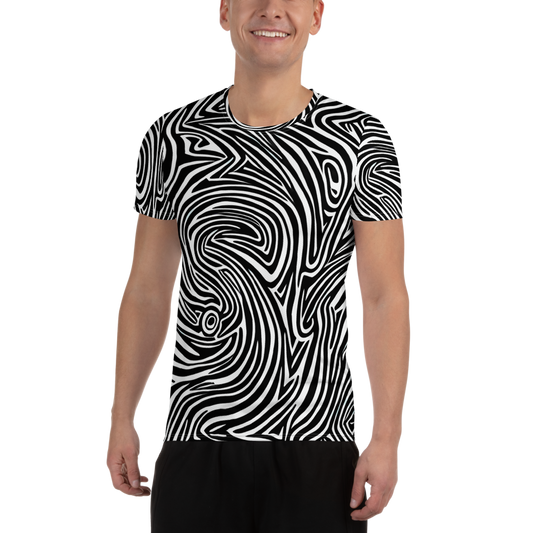 Men's Athletic T-Shirt - Vortex Veins