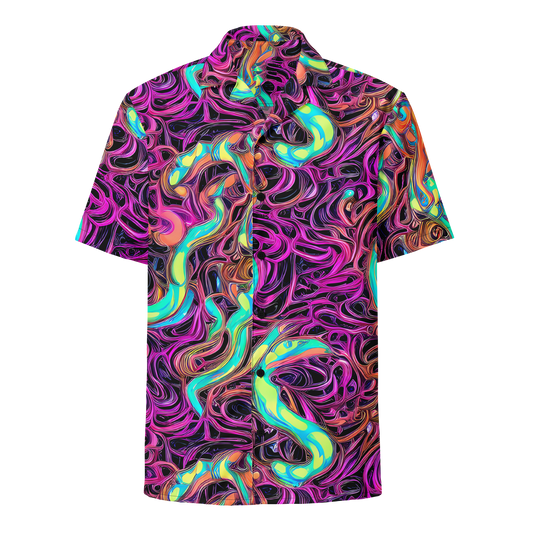 Button Shirt - Neon Drizzle