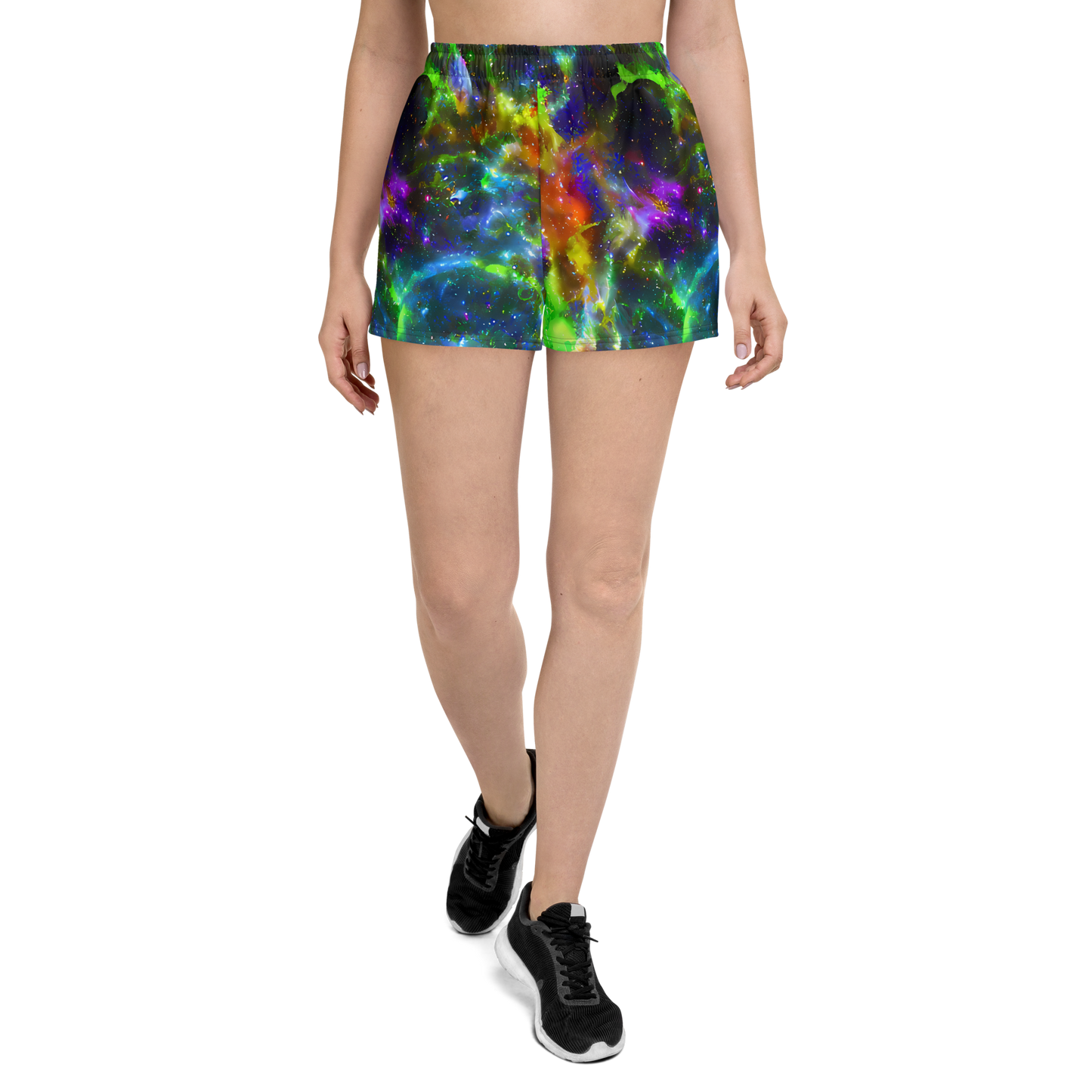 Women’s Athletic Shorts - Neer Nebula