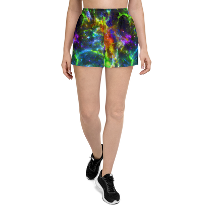 Women’s Athletic Shorts - Neer Nebula