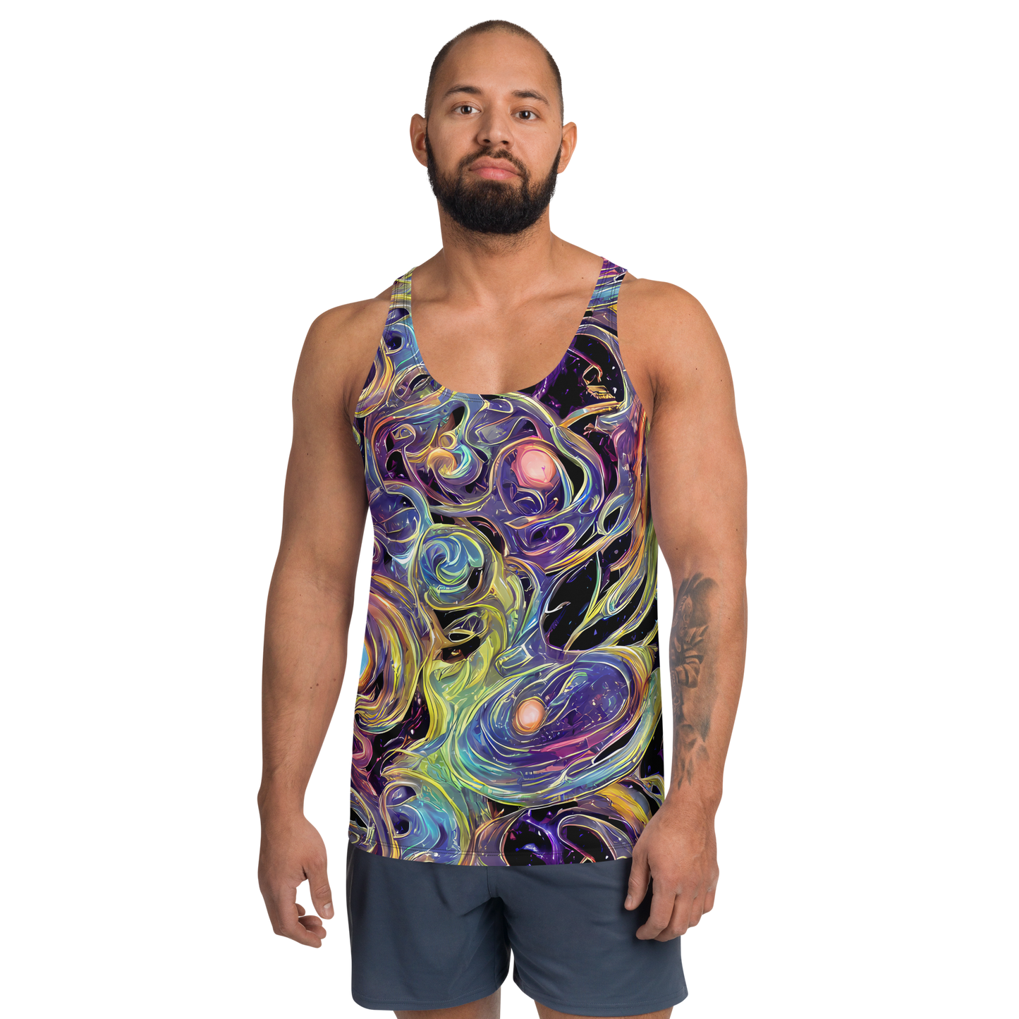 Men's Tank Top - Lebacq Swirl