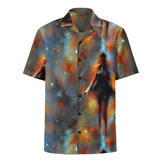 Button Shirt - Brush Nebula