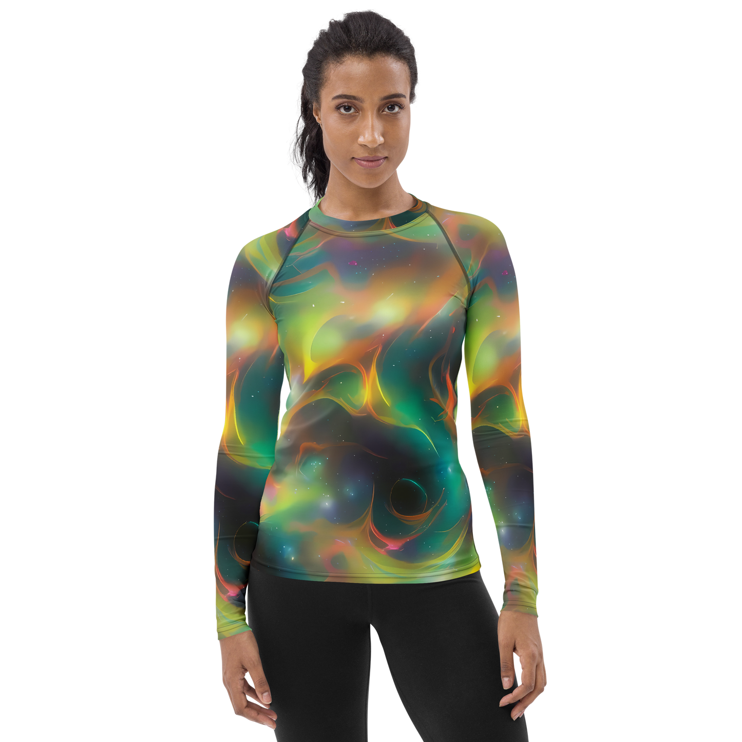Women's Rash Guard - Cheng Wallis Whirl