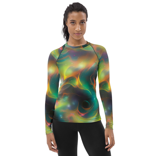 Women's Rash Guard - Cheng Wallis Whirl