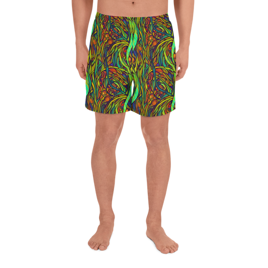 Men's Athletic Shorts - Cosmic Garden