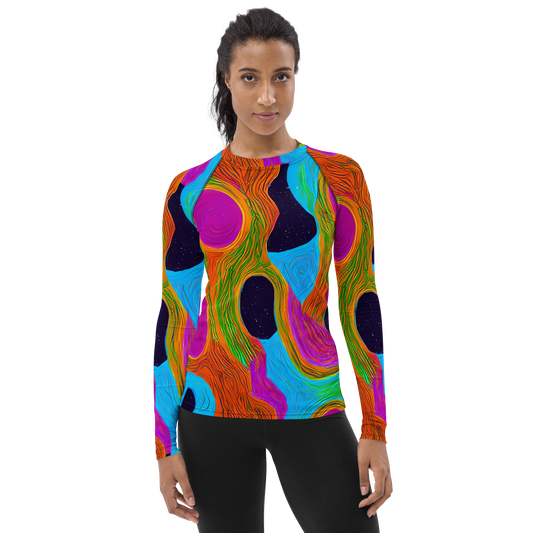 Women's Rash Guard - Galactic Harmony