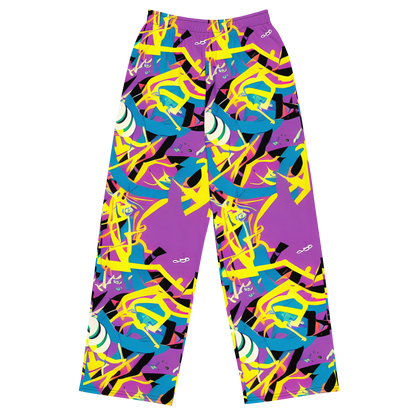 Wide-Leg Pants - Galactic Sprawl