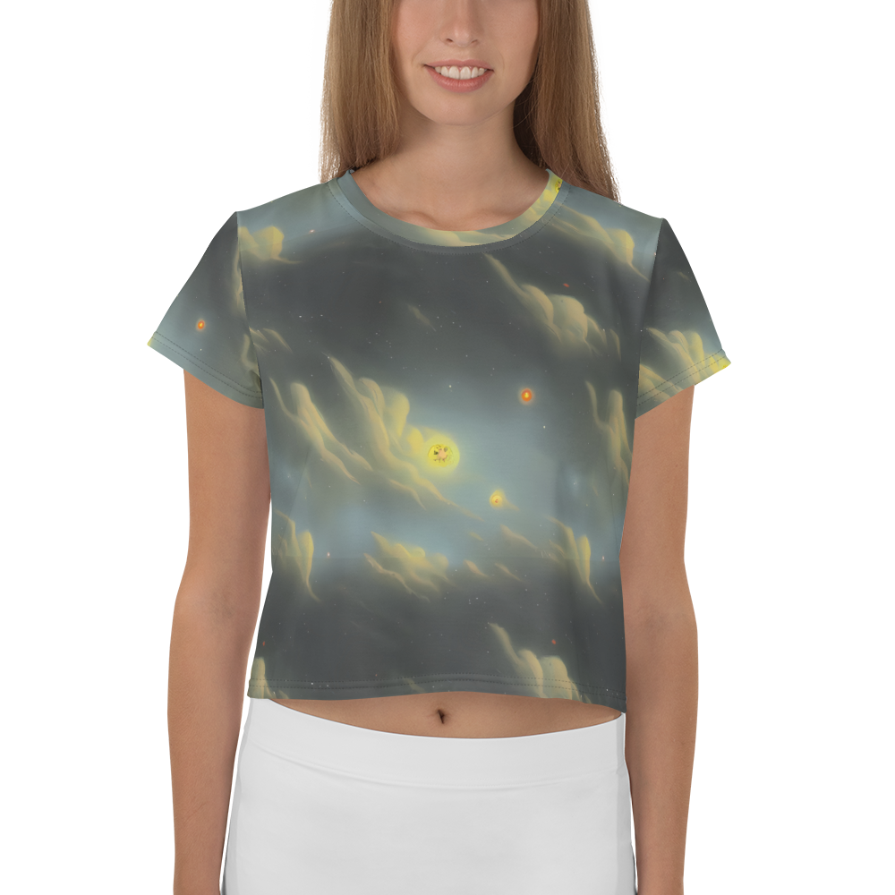 Women's Crop Tee - Dreamy Ascent