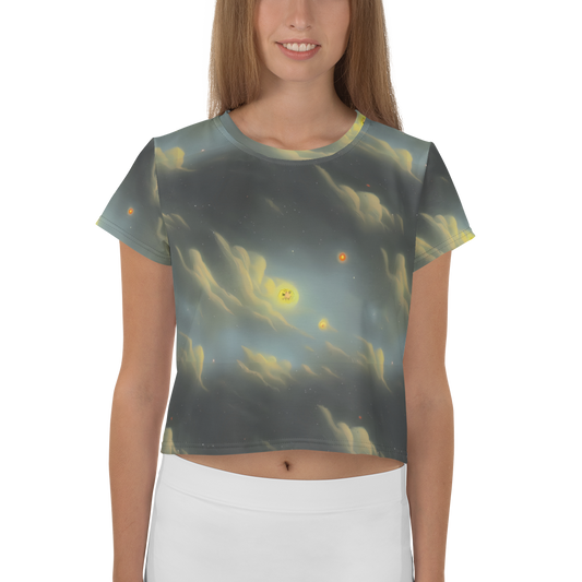 Women's Crop Tee - Dreamy Ascent