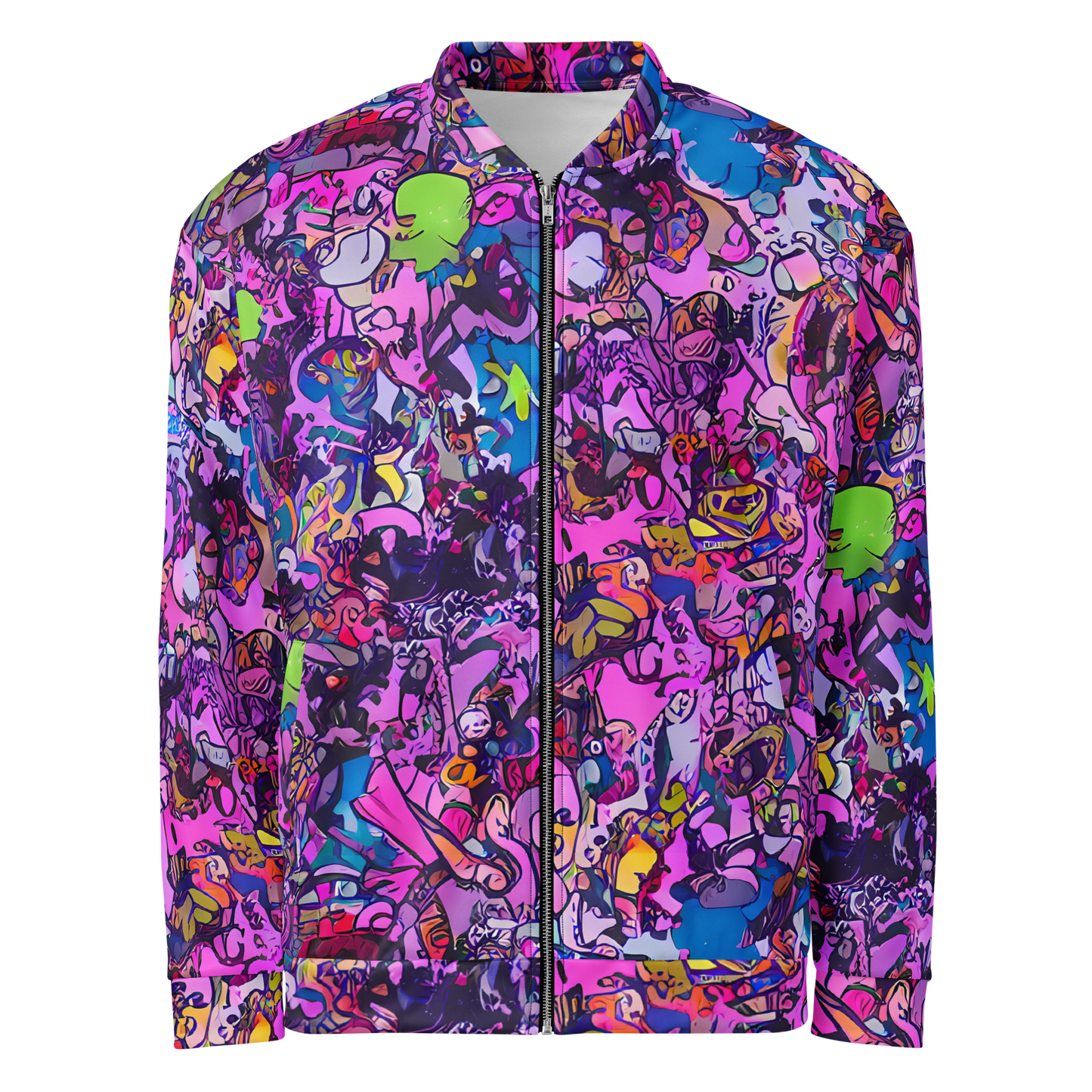 Bomber Jacket - Chromatic Frenzy