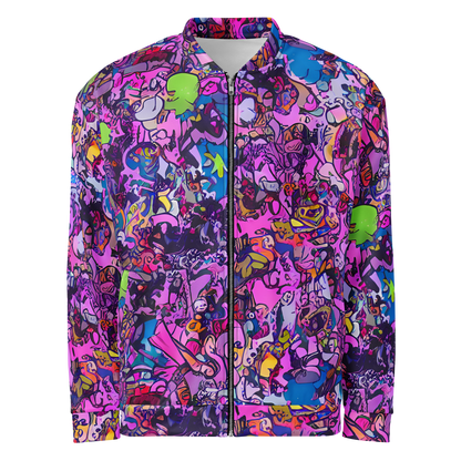 Bomber Jacket - Chromatic Frenzy