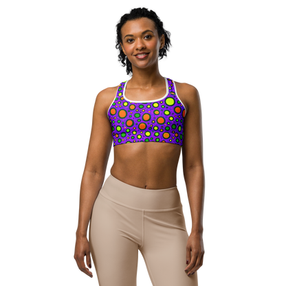 Sports Bra - Luminous Bubbles