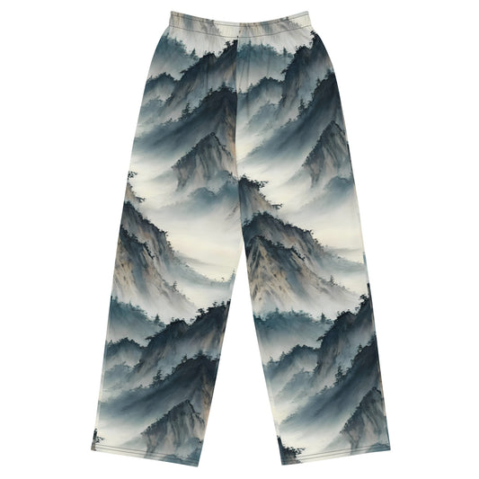 Wide-Leg Pants - Misty Peaks