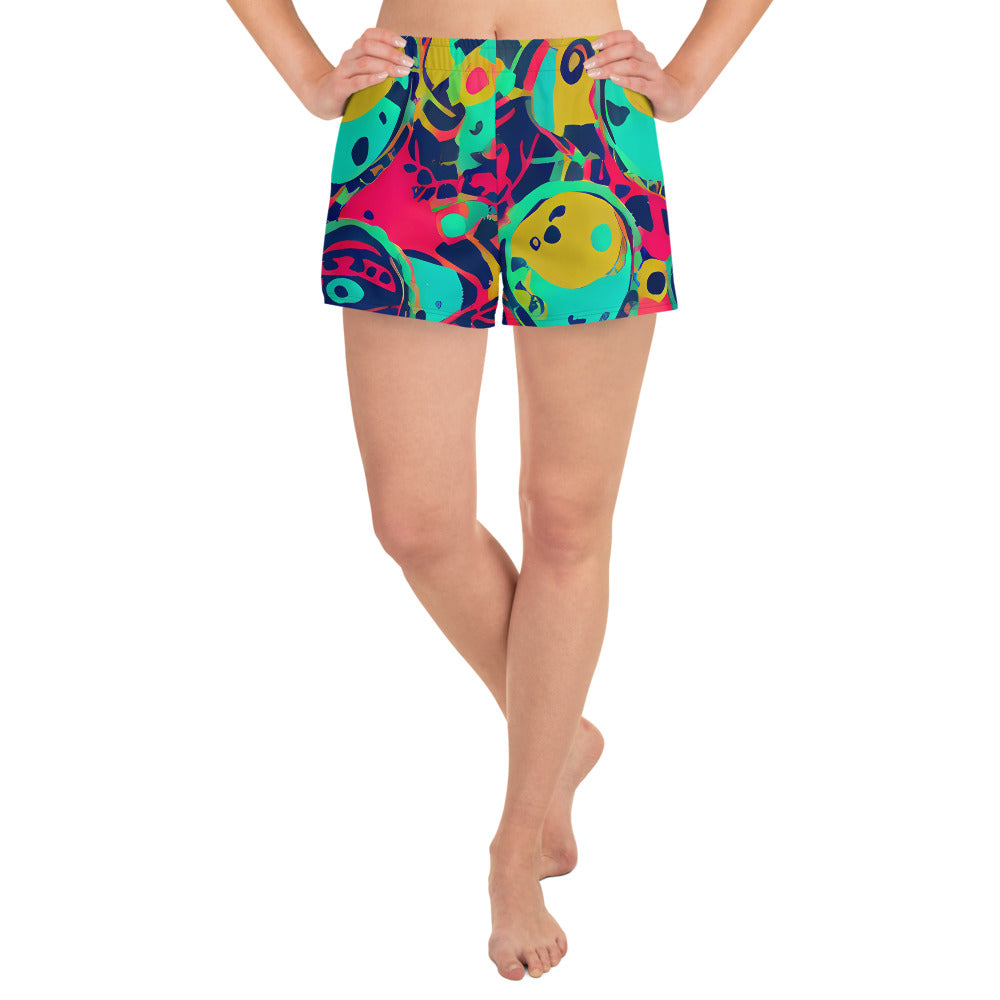 Women’s Athletic Shorts - Gottlieb Galaxy