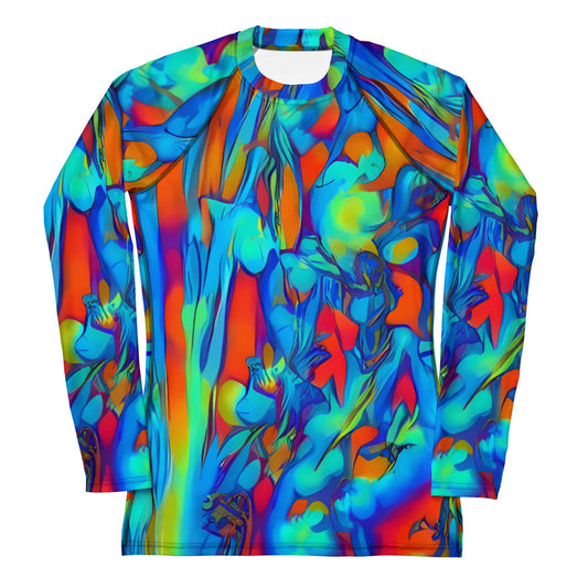 Women's Rash Guard - Vivid Virtuoso